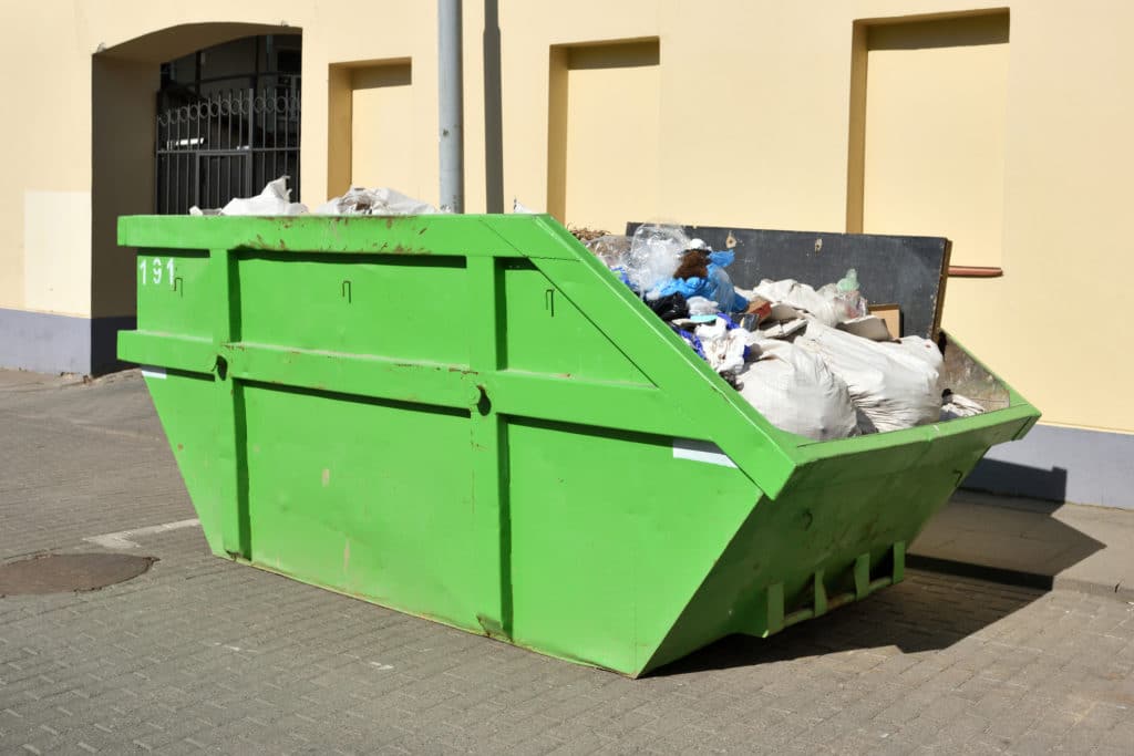 Bau-Mischabfall Container Gießen