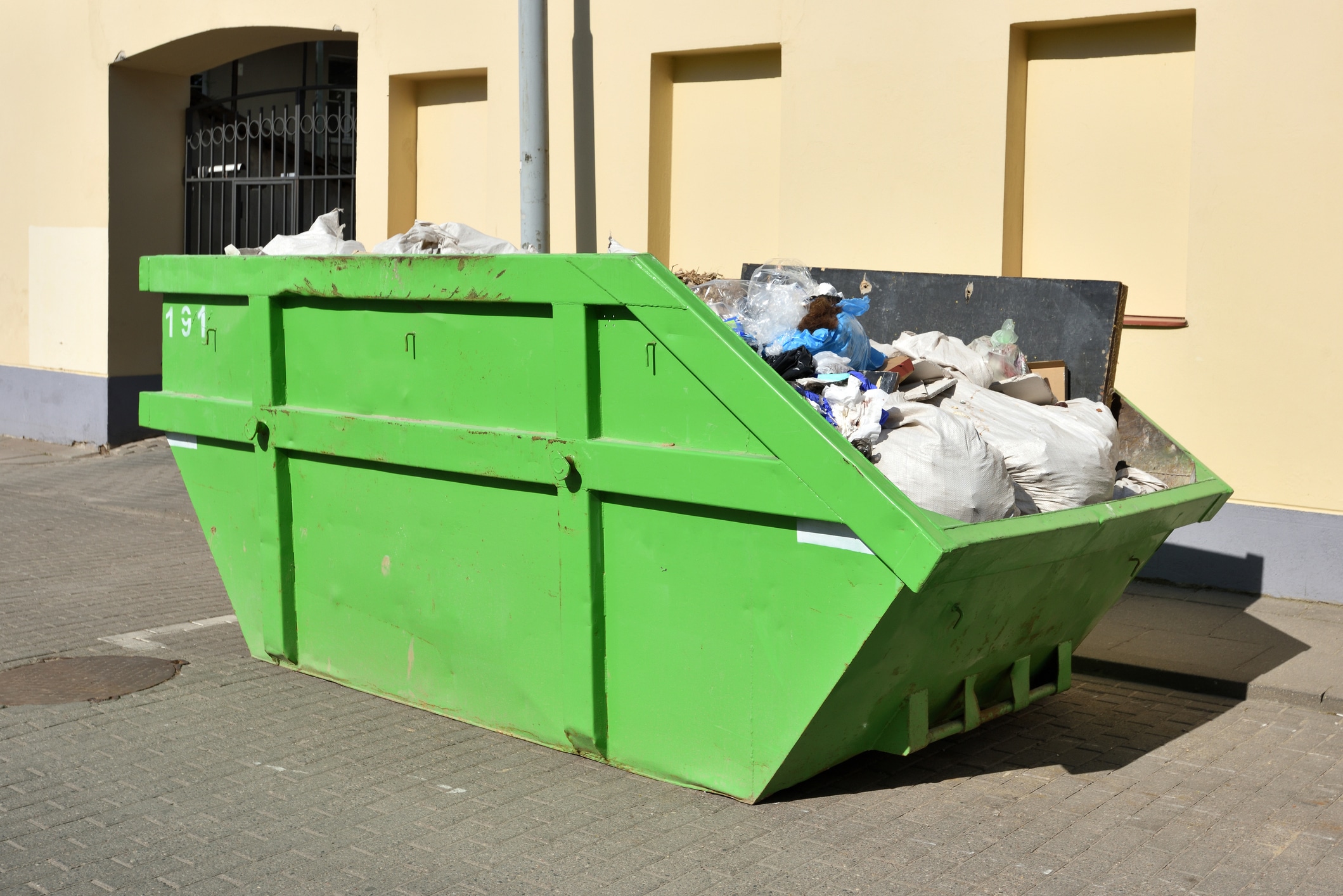 Bau-Mischabfall Container Gießen